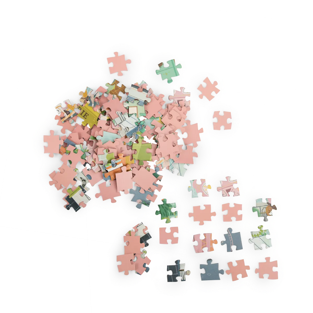 10 Rue des Lilas Puzzle 350 pcs: Les Parisiennes, Moulin Roty