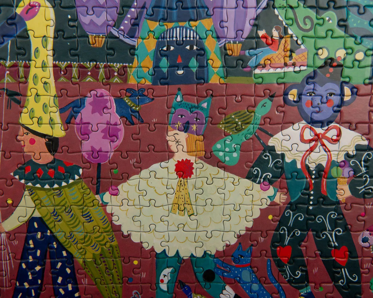 Пазл «Звездный фестиваль», 1000 деталей: Летающие кометы, Moulin Roty