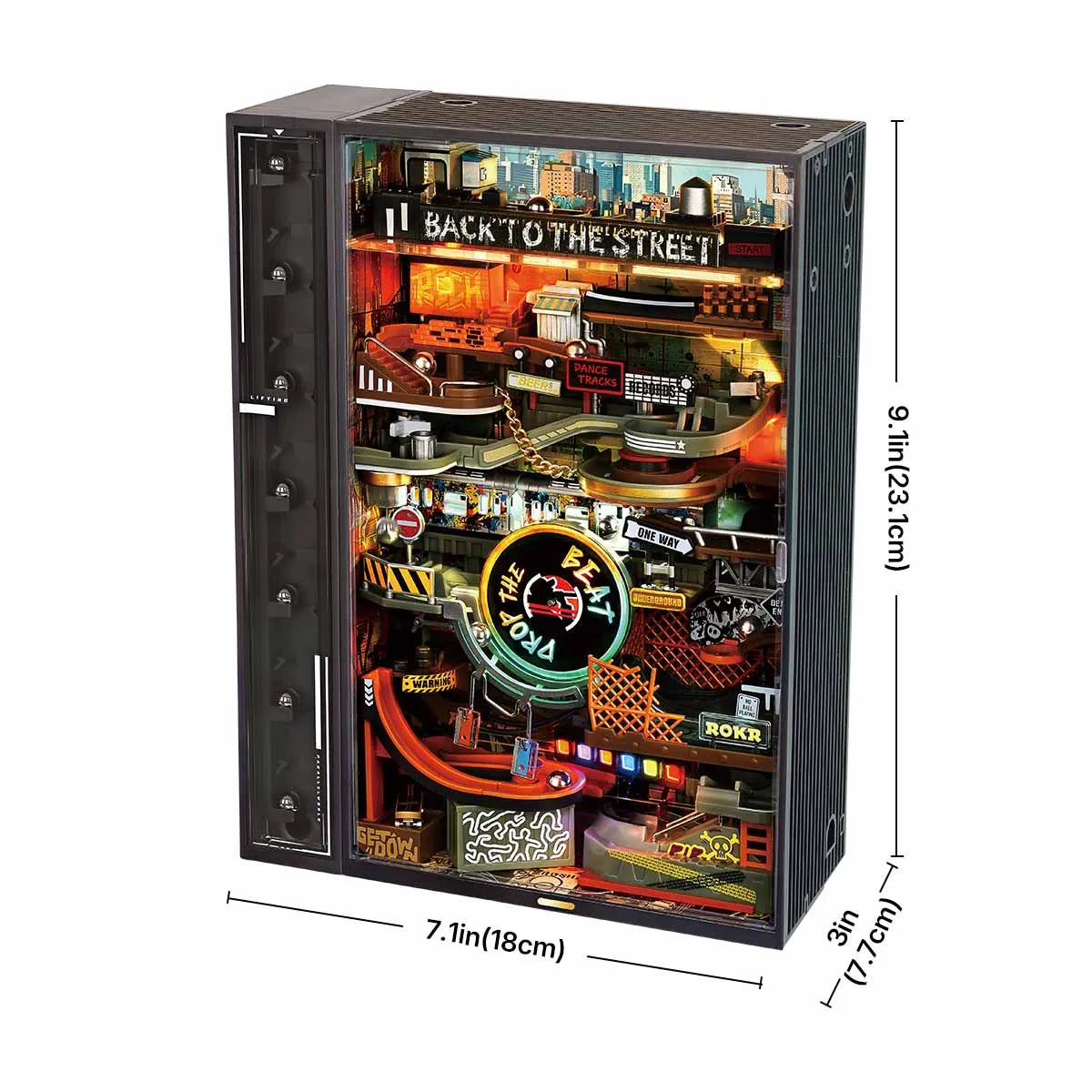 Marble Run 3D Puzzle 14+: Hip-Hop Street MR03S, Robotime ROKR