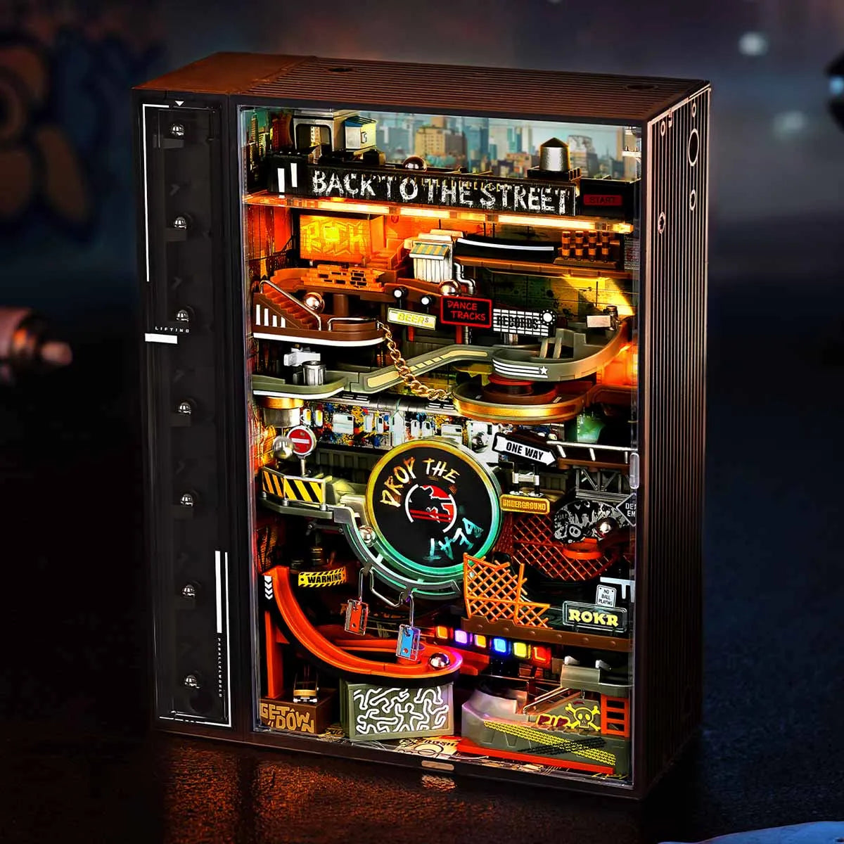 Marble Run 3D Puzzle 14+: Hip-Hop Street MR03S, Robotime ROKR