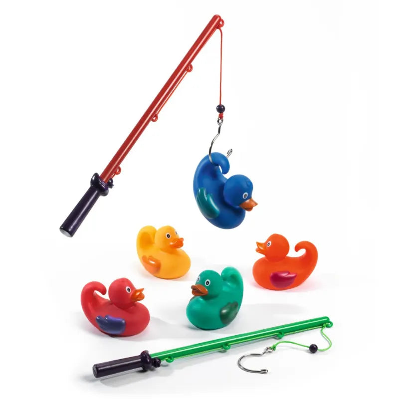 Djeco Rainbow fishing ducks