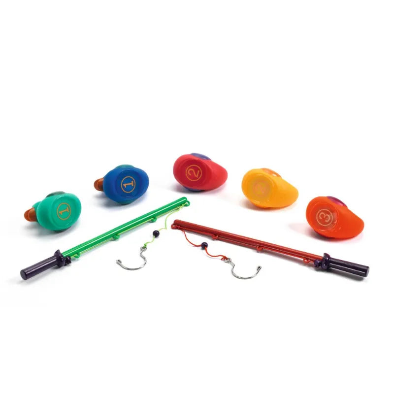 Djeco Rainbow fishing ducks