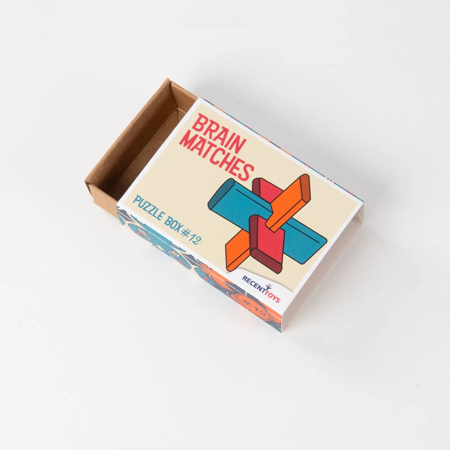 Brain Matches, Matchbox Style Brainteaser Choose 1 of 12 Designe, For Ages 14+