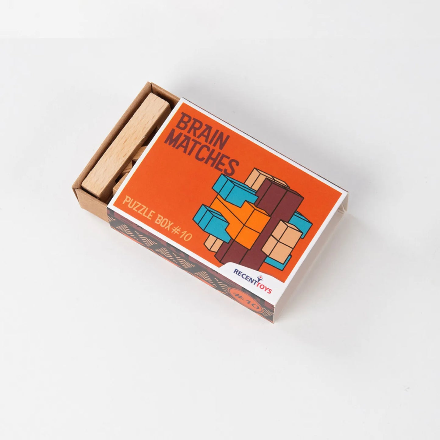 Brain Matches, Matchbox Style Brainteaser Choose 1 of 12 Designe, For Ages 14+