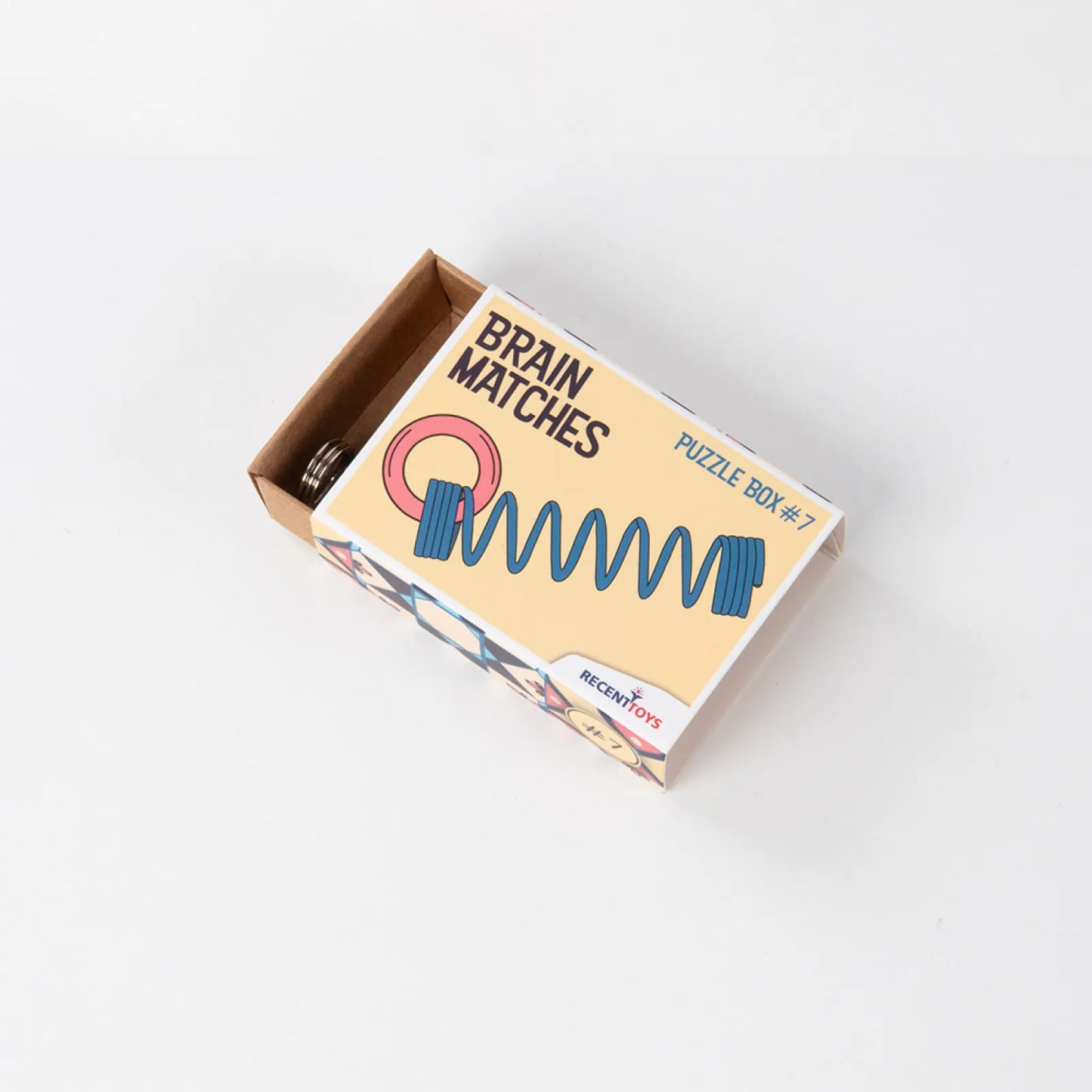Brain Matches, Matchbox Style Brainteaser Choose 1 of 12 Designe, For Ages 14+