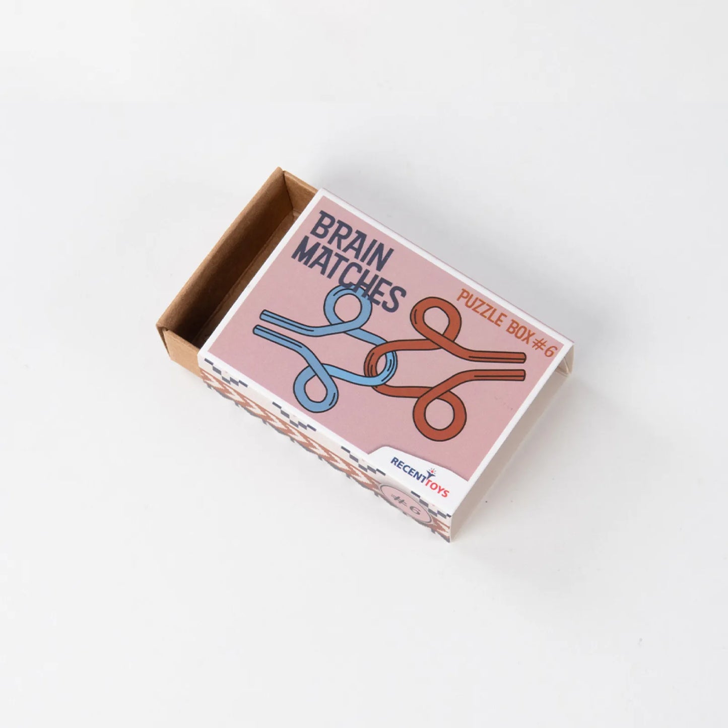 Brain Matches, Matchbox Style Brainteaser Choose 1 of 12 Designe, For Ages 14+