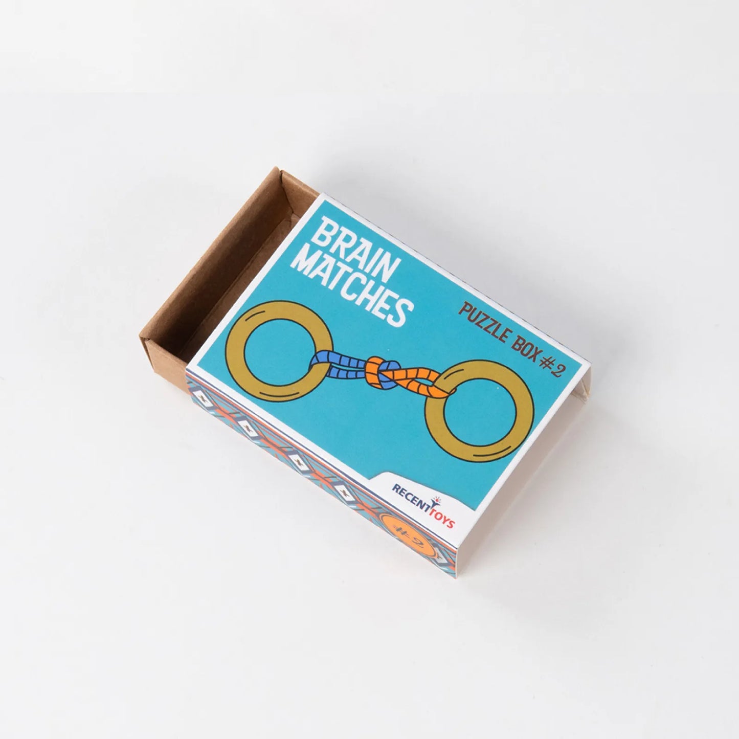 Brain Matches, Matchbox Style Brainteaser Choose 1 of 12 Designe, For Ages 14+