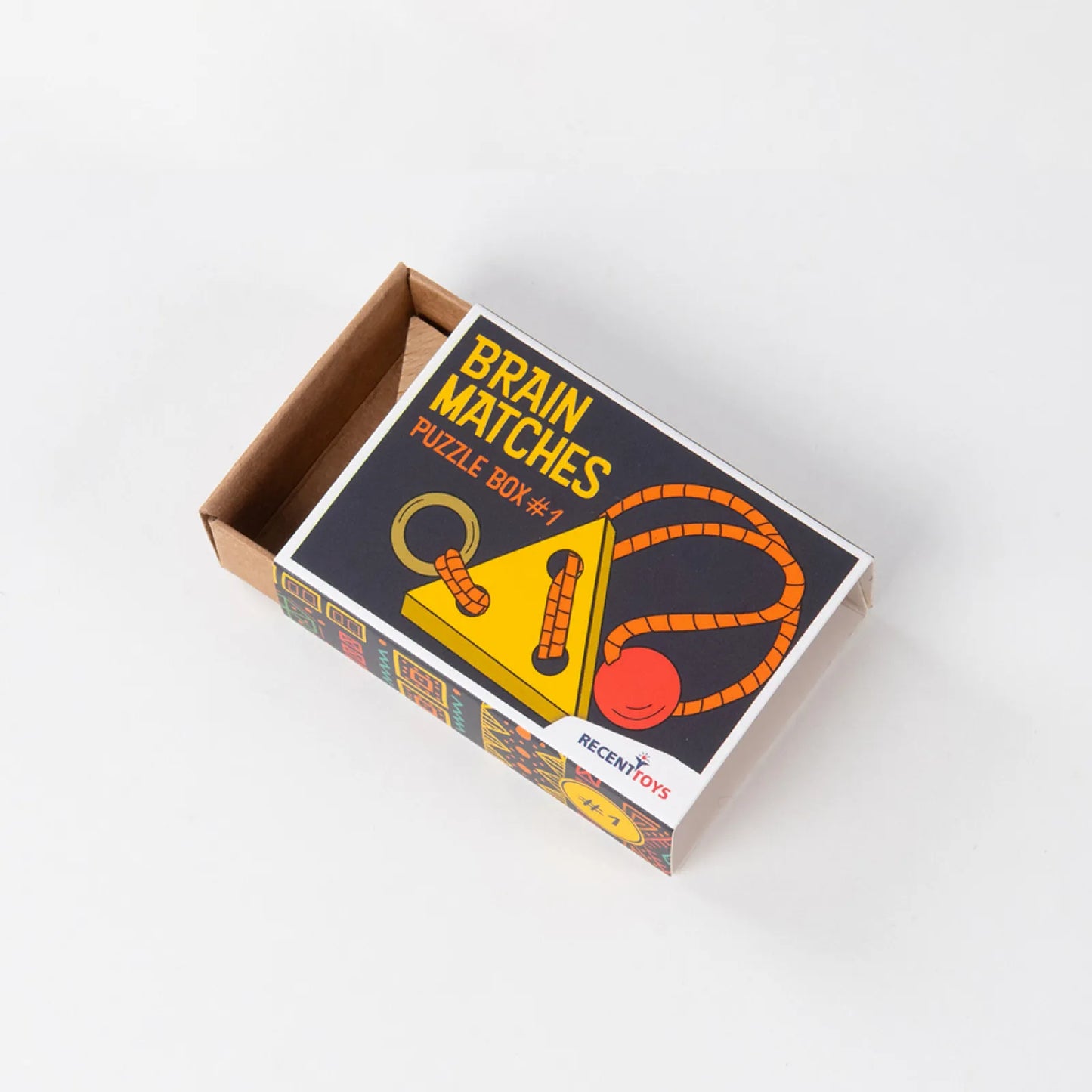 Brain Matches, Matchbox Style Brainteaser Choose 1 of 12 Designe, For Ages 14+