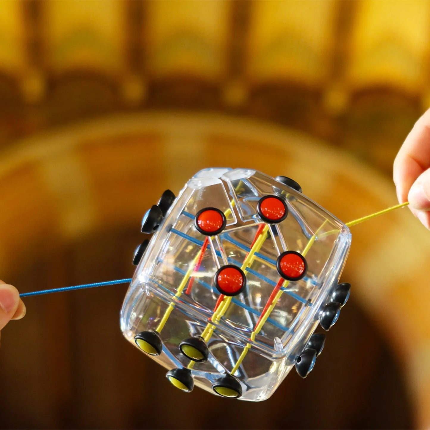 Brainstring Original, Wire and Bead Brainteaser, For Ages 9+