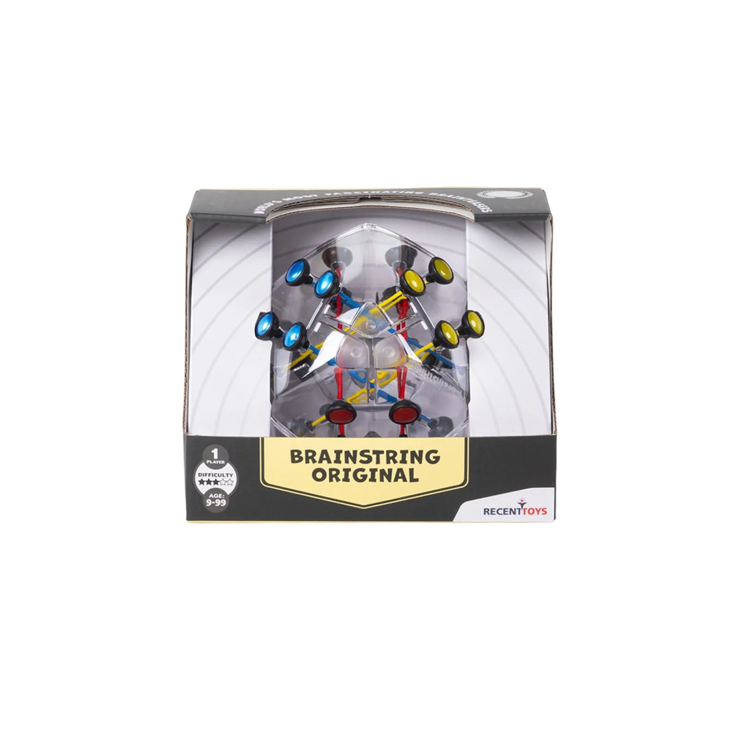 Brainstring Original, Wire and Bead Brainteaser, For Ages 9+