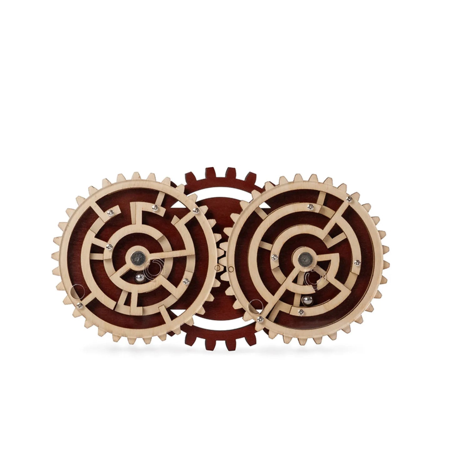 Double Trouble, Wooden Twin Maze Brainteaser, For Ages 14+