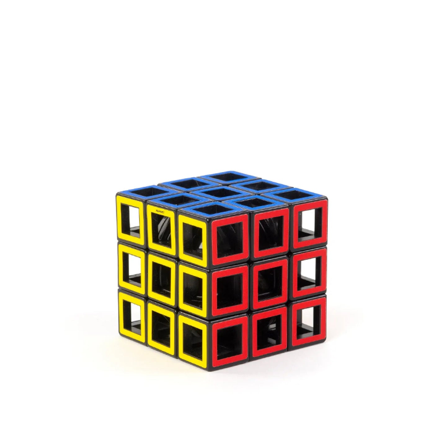 Hollow Cube, Coreless Transparent Brainteaser, For Ages 9+