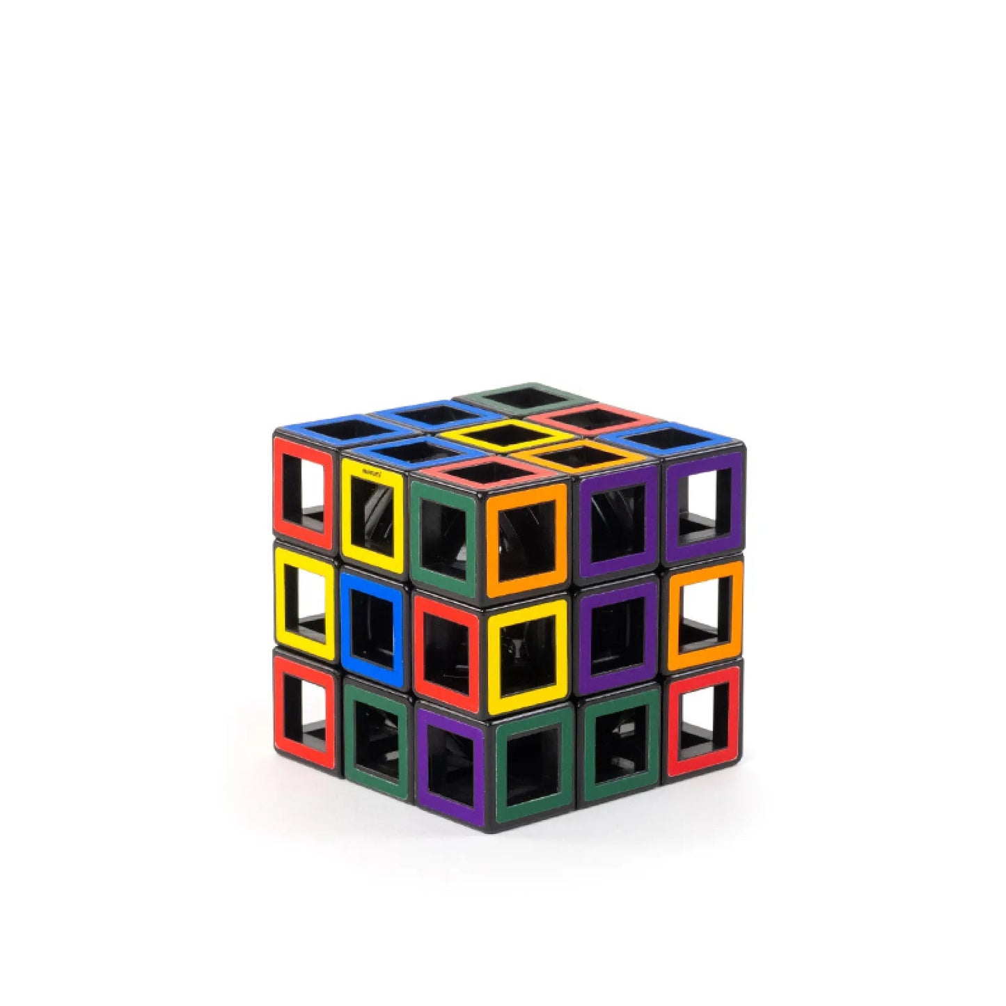 Hollow Cube, Coreless Transparent Brainteaser, For Ages 9+