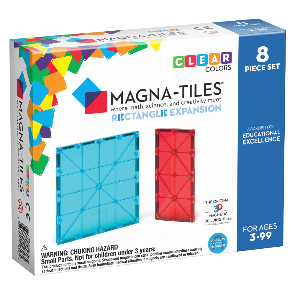 Rectangles 8-Piece Expansion Set MAGNA-TILES