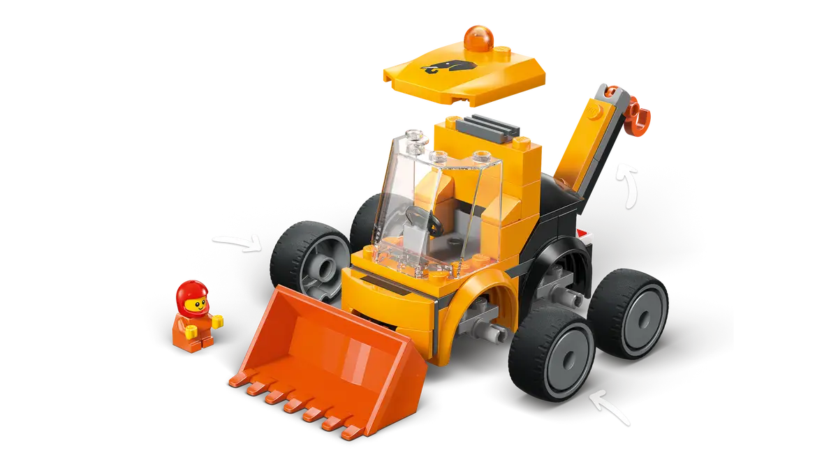 Rides – Construction Loader 60483, Lego City