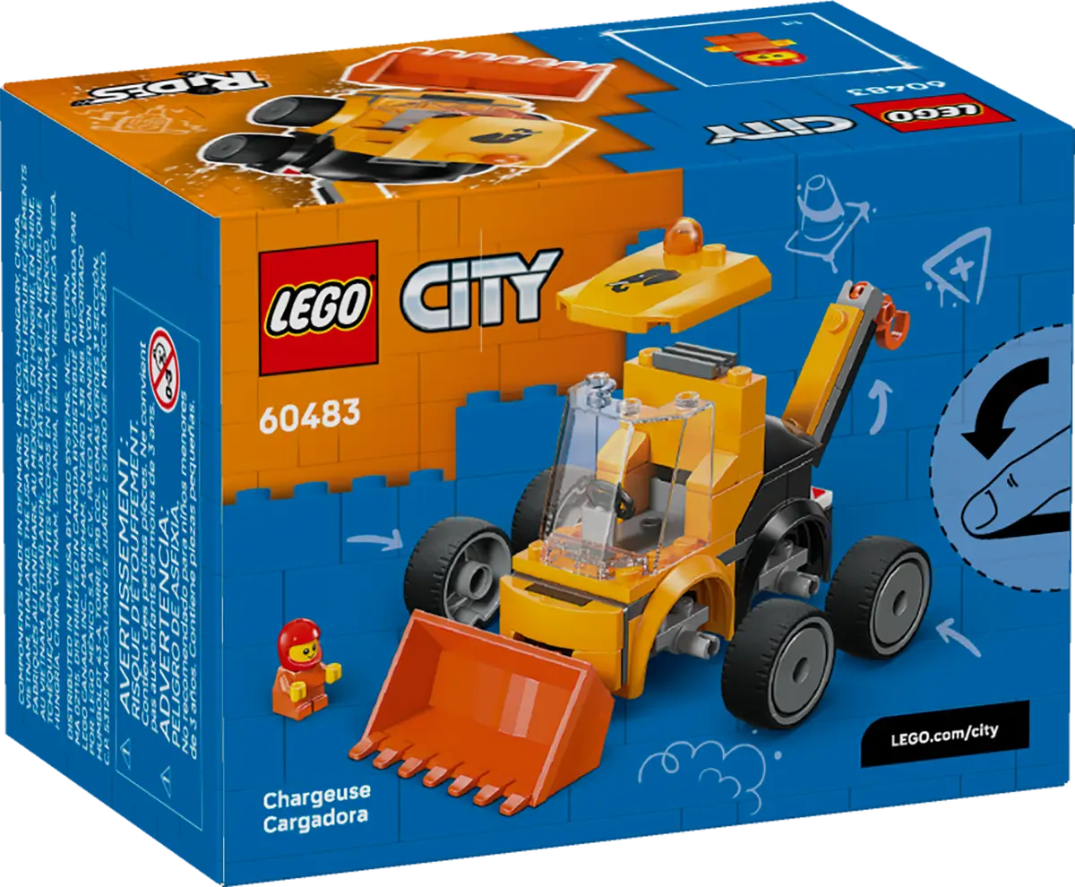 Rides – Construction Loader 60483, Lego City