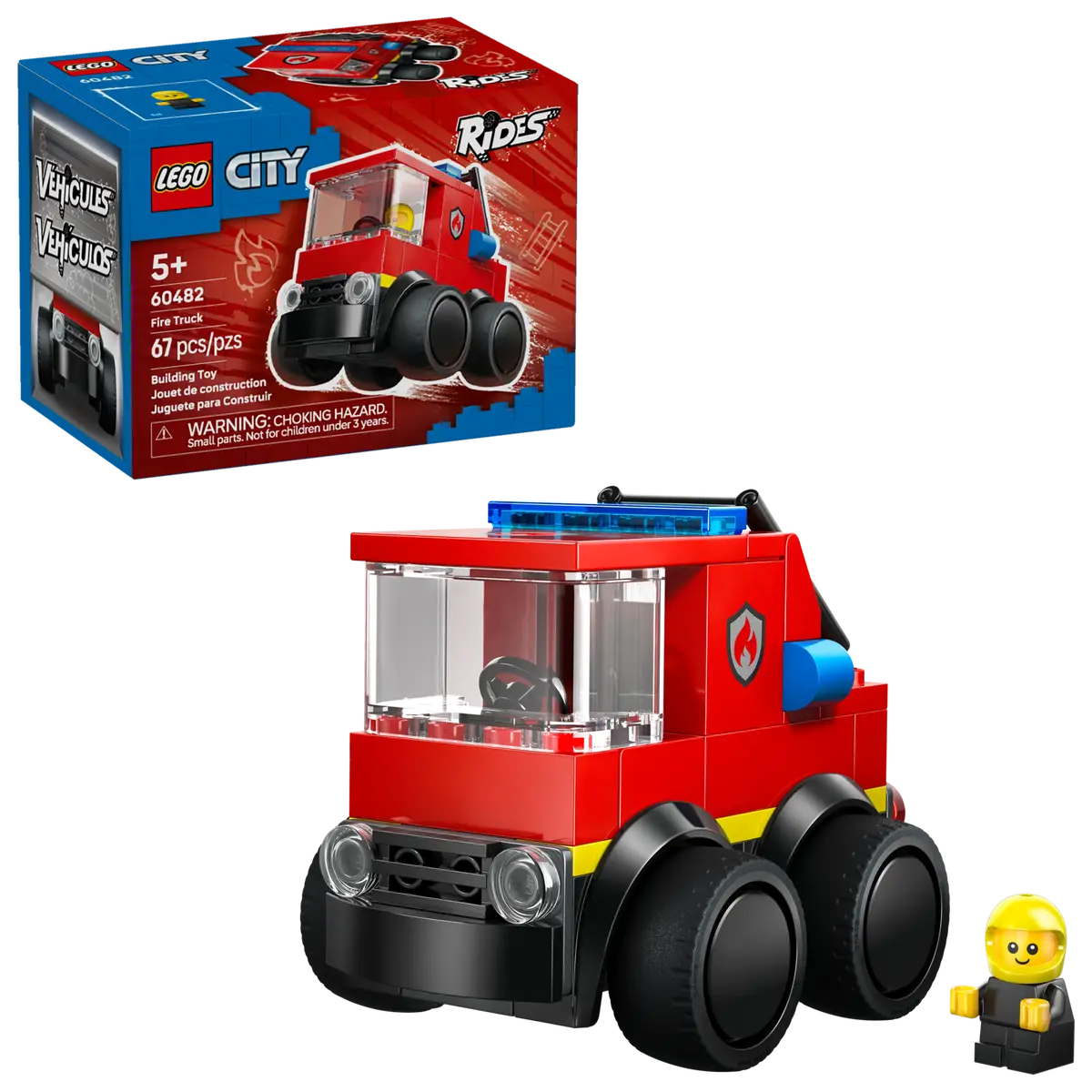 Rides – Fire Truck 60482, Lego City