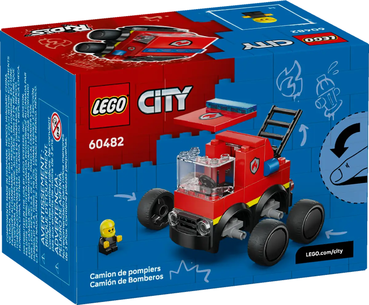 Rides – Fire Truck 60482, Lego City