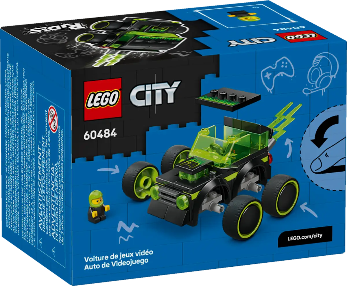 Rides – Gaming Race Car 60484, Lego City