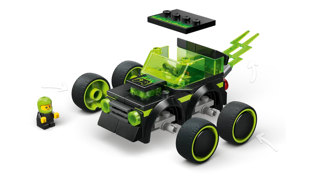 Rides – Gaming Race Car 60484, Lego City