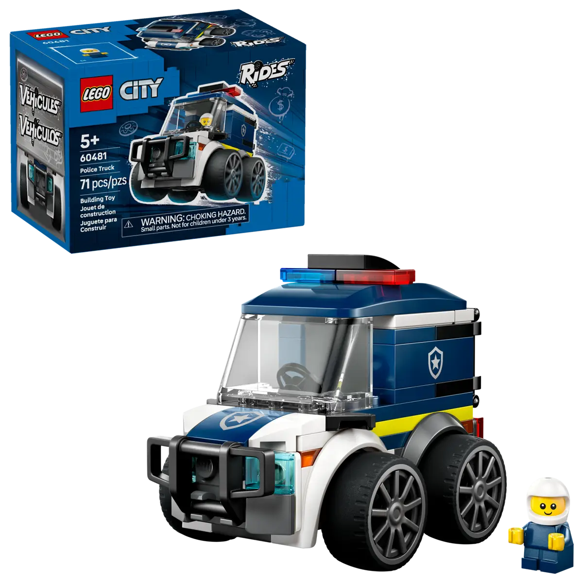 Rides – Police Truck 60481, Lego City