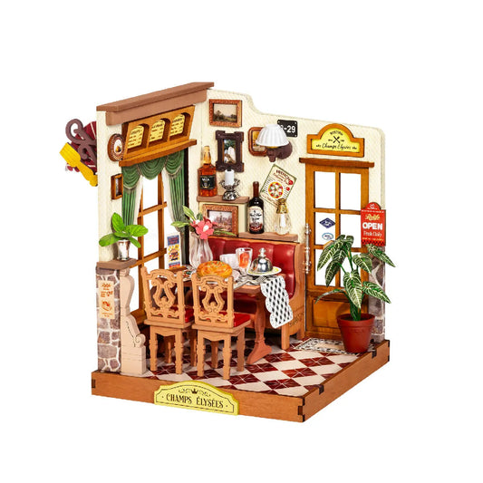 DIY Miniature House 14+: Champs-Élysées Bistro DS053, Robotime Rolife