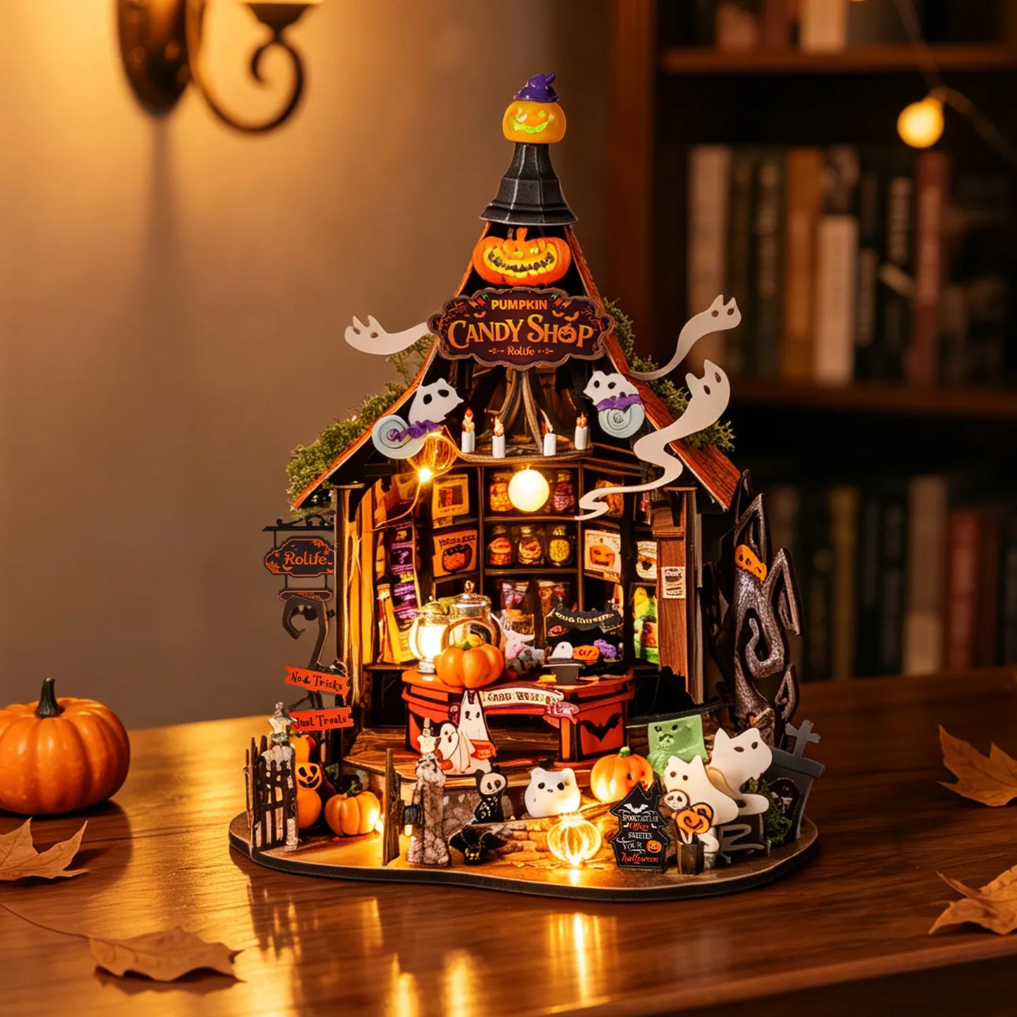 DIY Miniature House 14+: Haunted Candy House DG186, Robotime Rolife