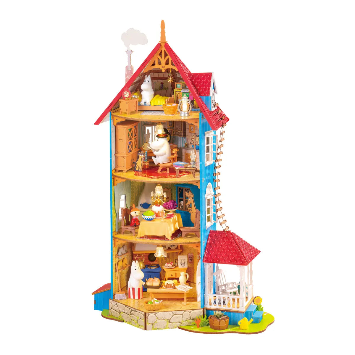 DIY Miniature House 14+: Moominhouse DA009, Robotime Rolife