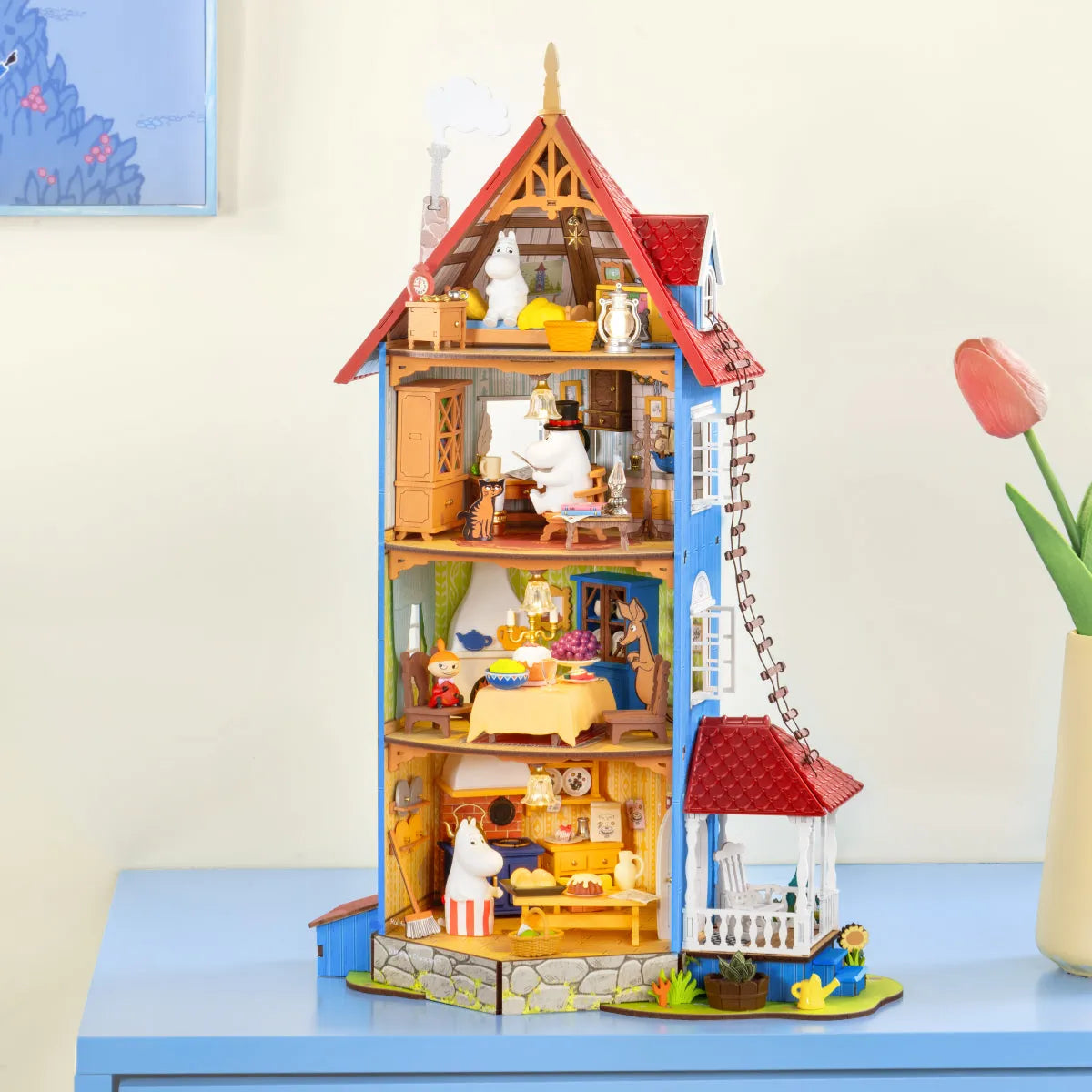 DIY Miniature House 14+: Moominhouse DA009, Robotime Rolife