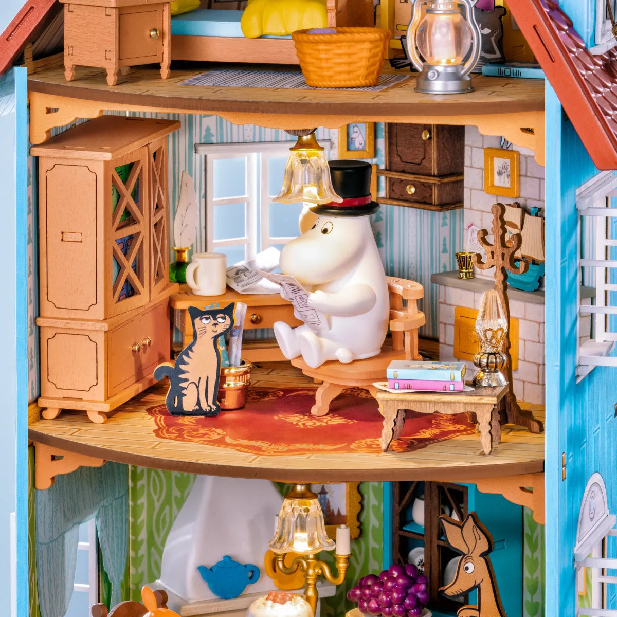 DIY Miniature House 14+: Moominhouse DA009, Robotime Rolife