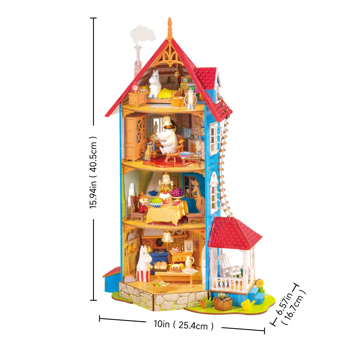 DIY Miniature House 14+: Moominhouse DA009, Robotime Rolife