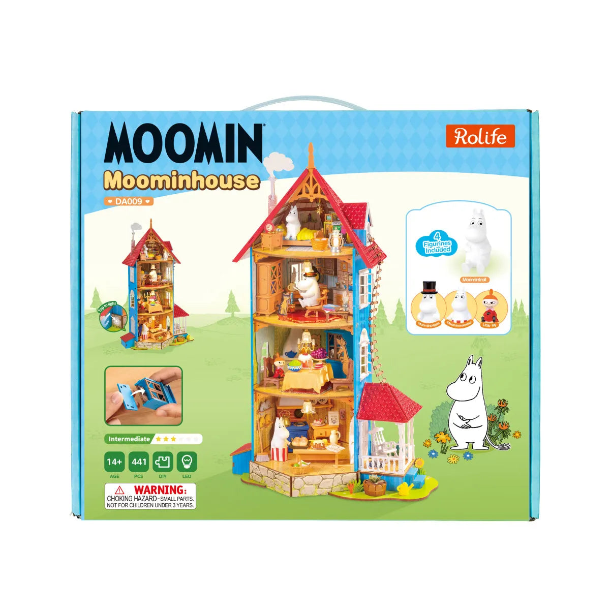 DIY Miniature House 14+: Moominhouse DA009, Robotime Rolife