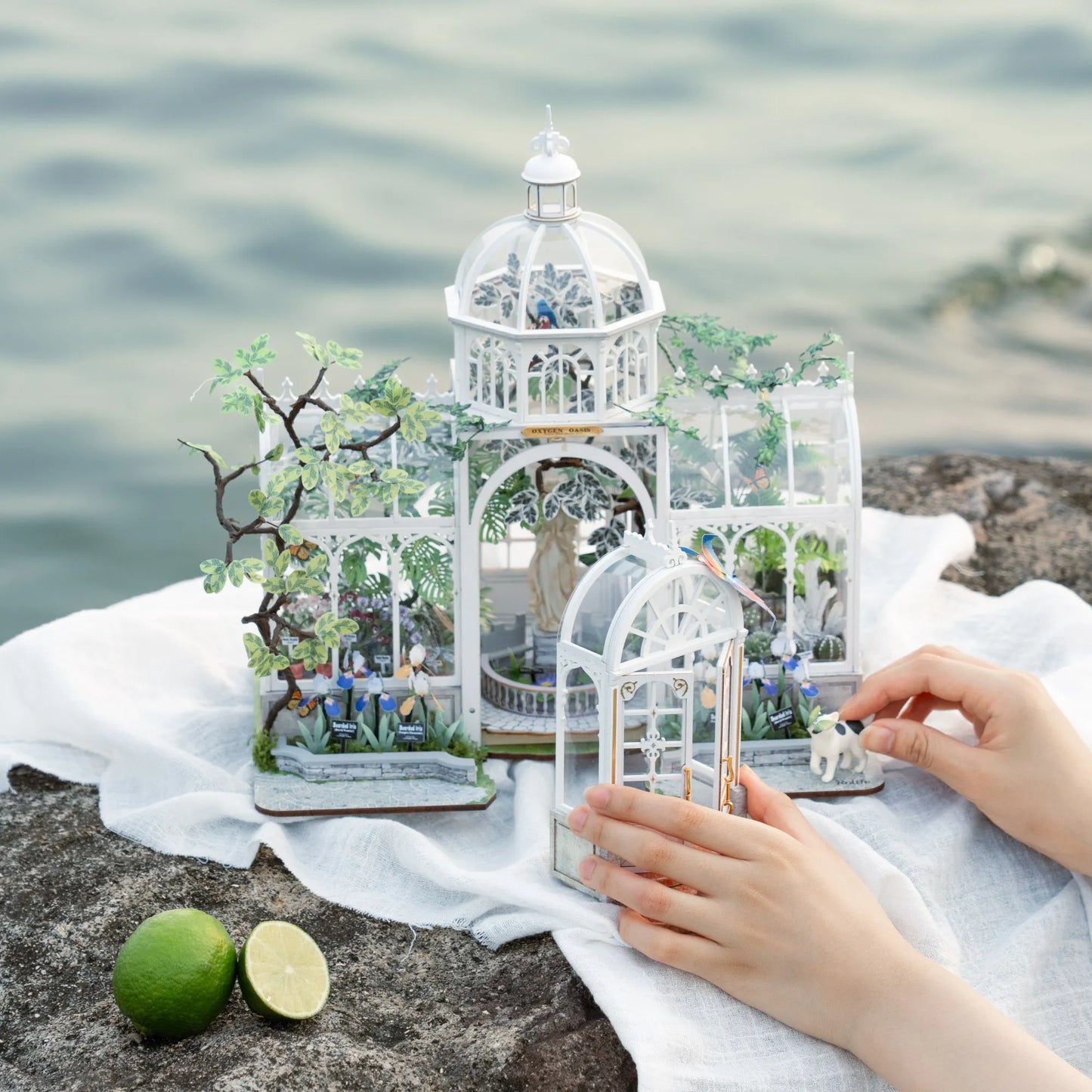 DIY Miniature House 14+: Oxygen Oasis DH102, Robotime Rolife