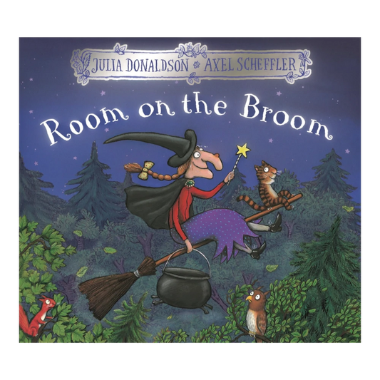 Room on the Broom, Μαλακό εξώφυλλο για παιδιά 2+, Τζούλια Ντόναλντσον, Αγγλική Γλώσσα