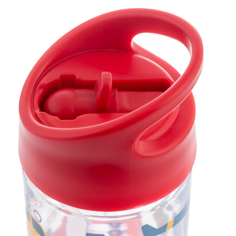 Flip Top Water Bottle Transportation: Kids Flip Top Water Bottle 10oz. For Kids 1+