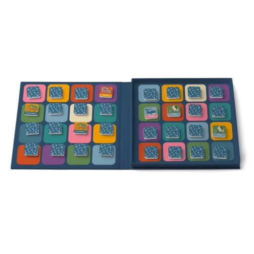 MAGNETIC MEMORY MATCING GAME ANIMALS S25