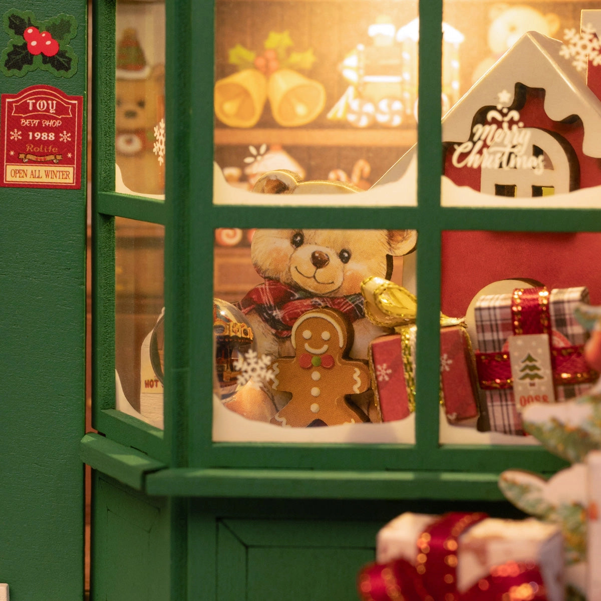 3D Wooden Puzzle: Santa's Toy Shop, Rolife