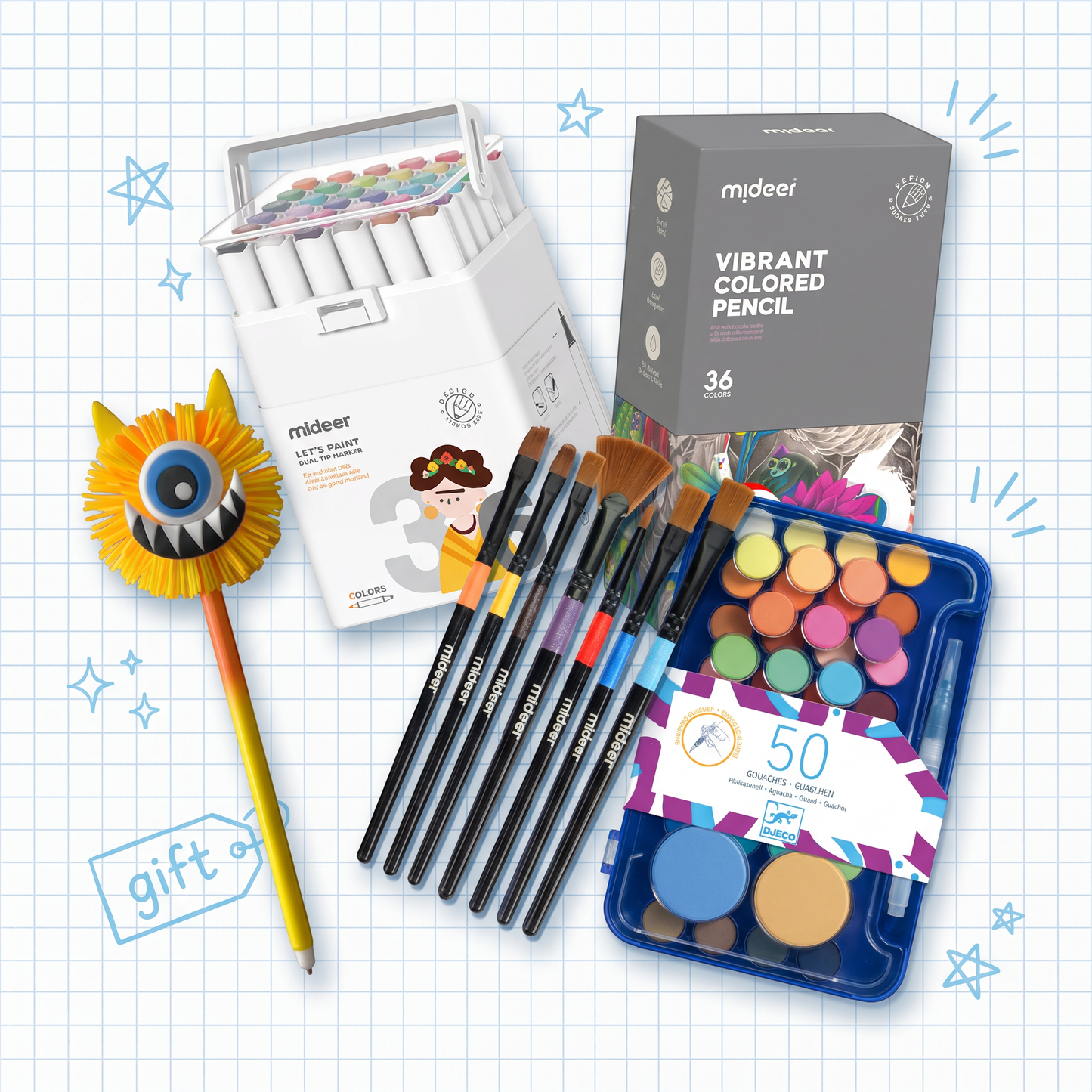 Schooler Bundle - 20% OFF + 🎁Monster Pen