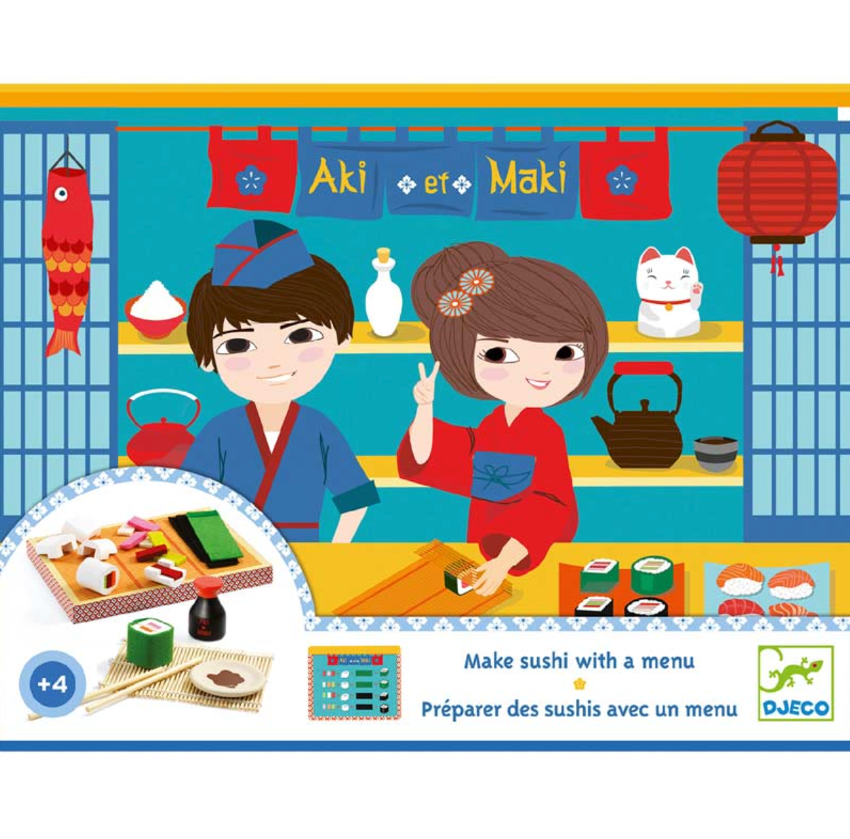 Djeco  Aki et Maki Sushi Set