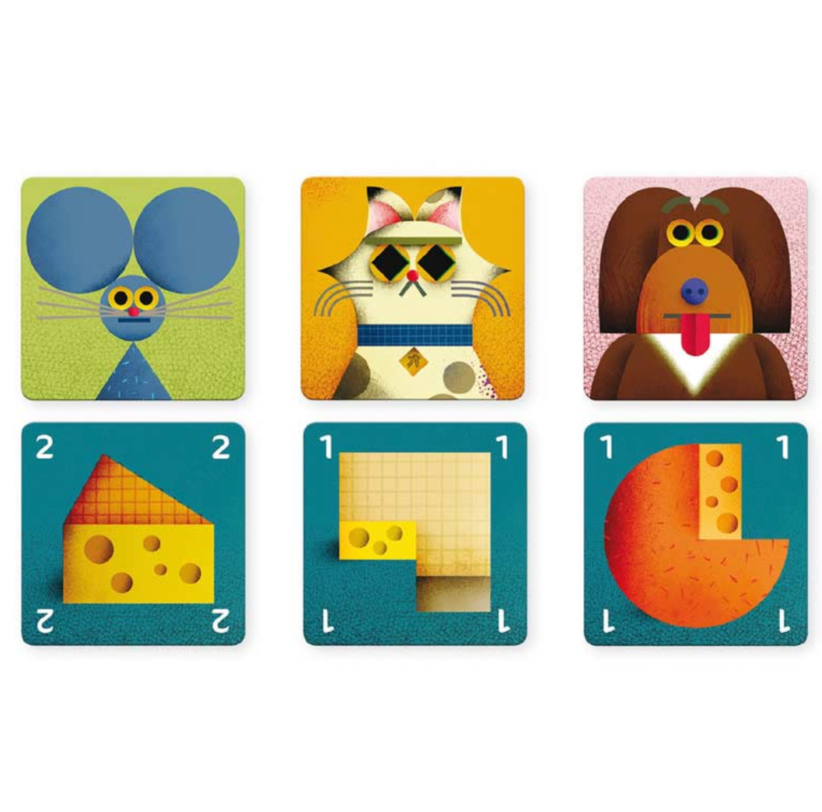 Djeco Games - Playing cards Cheese rescue