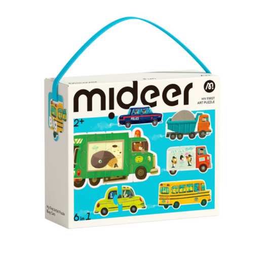 My First Artist Puzzle - Busy Cars, Mideer