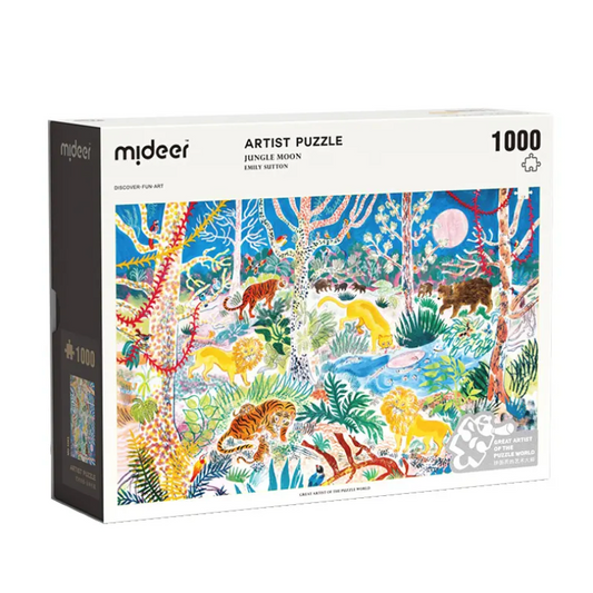 Artist Puzzle - Jungle Moon 1000p, Mideer