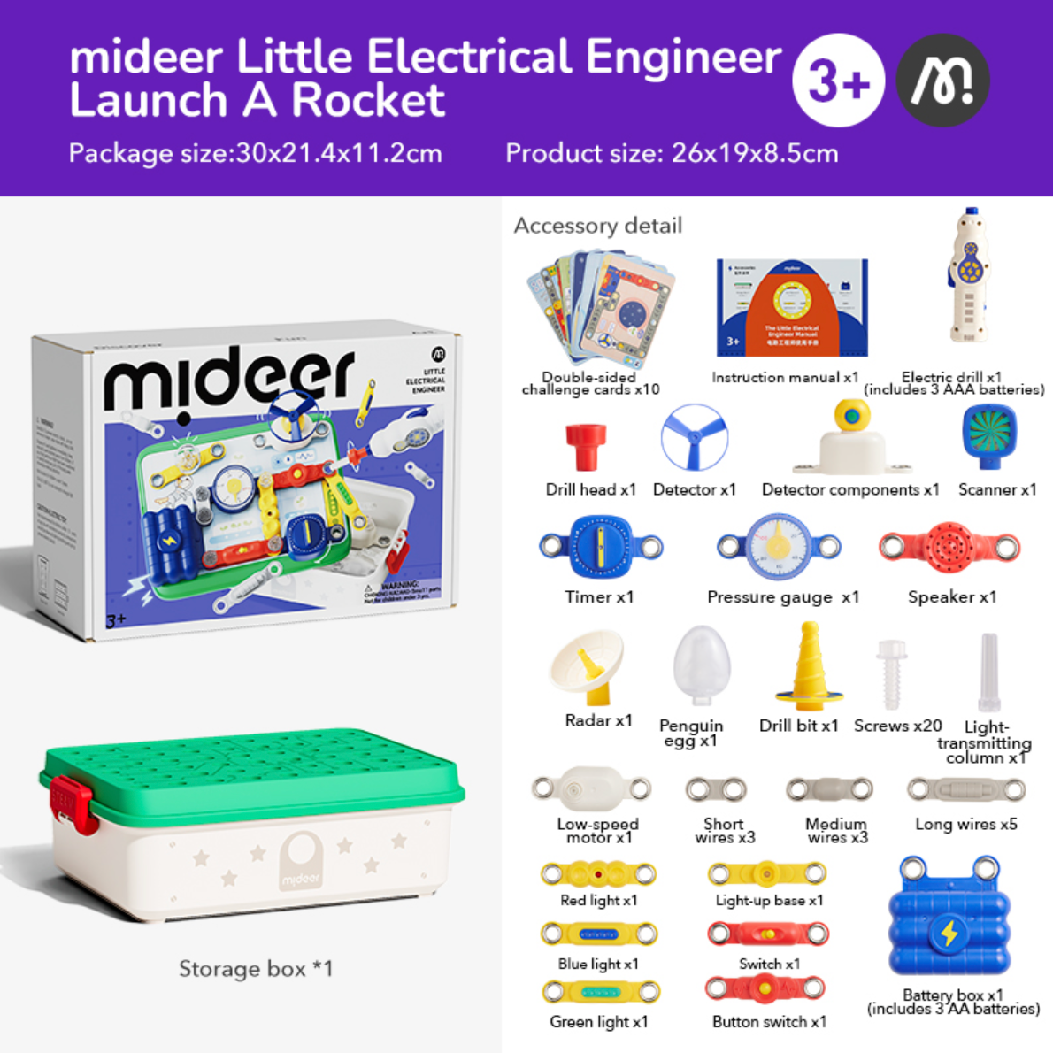 Little Electrical Engineer - Launch  A Rocket, Mideer
