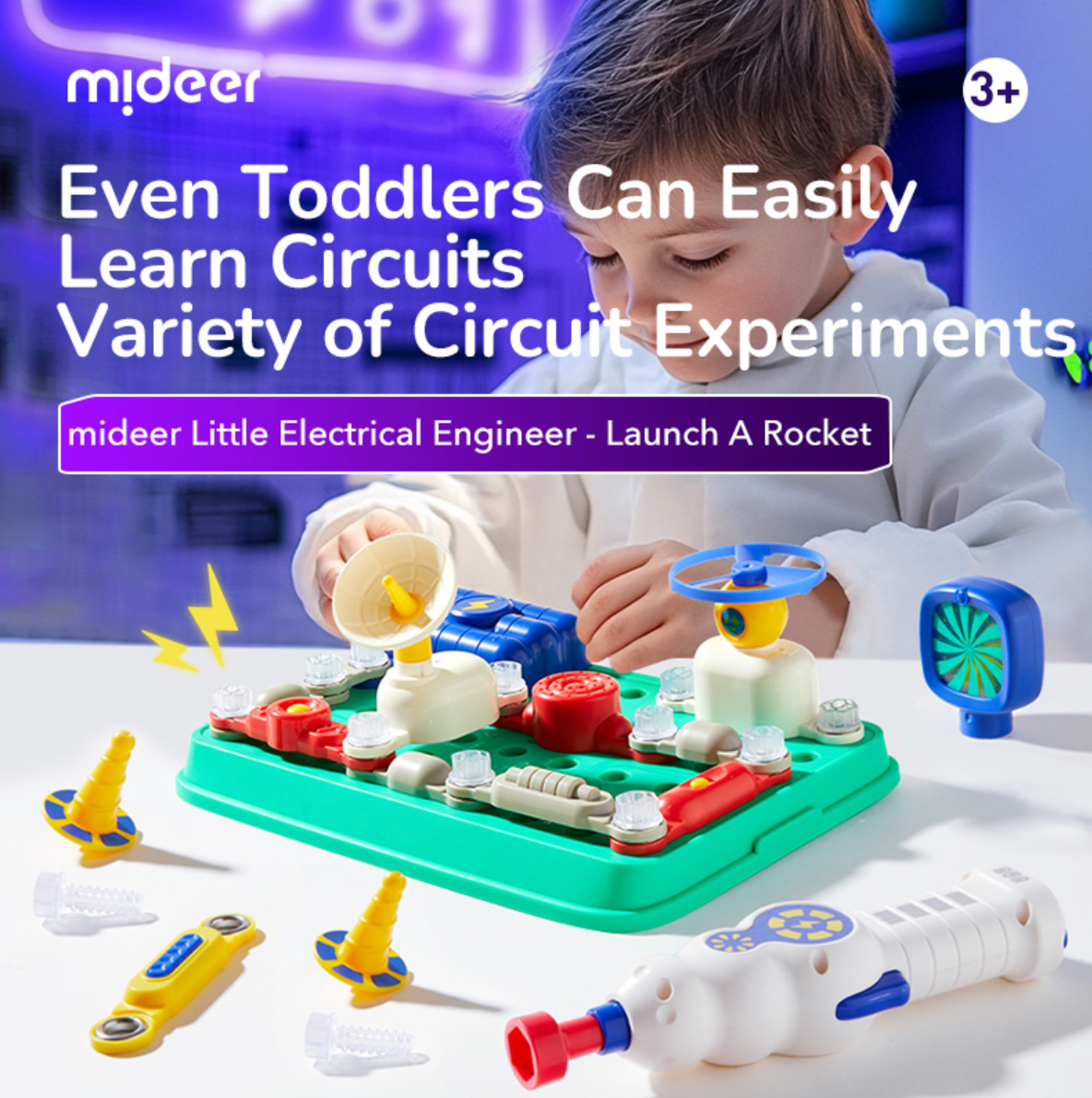 Little Electrical Engineer - Launch  A Rocket, Mideer