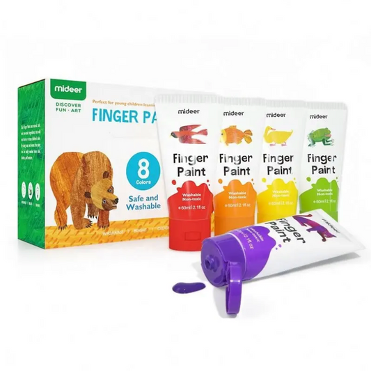 FINGER PAINT 8 color, Mideer