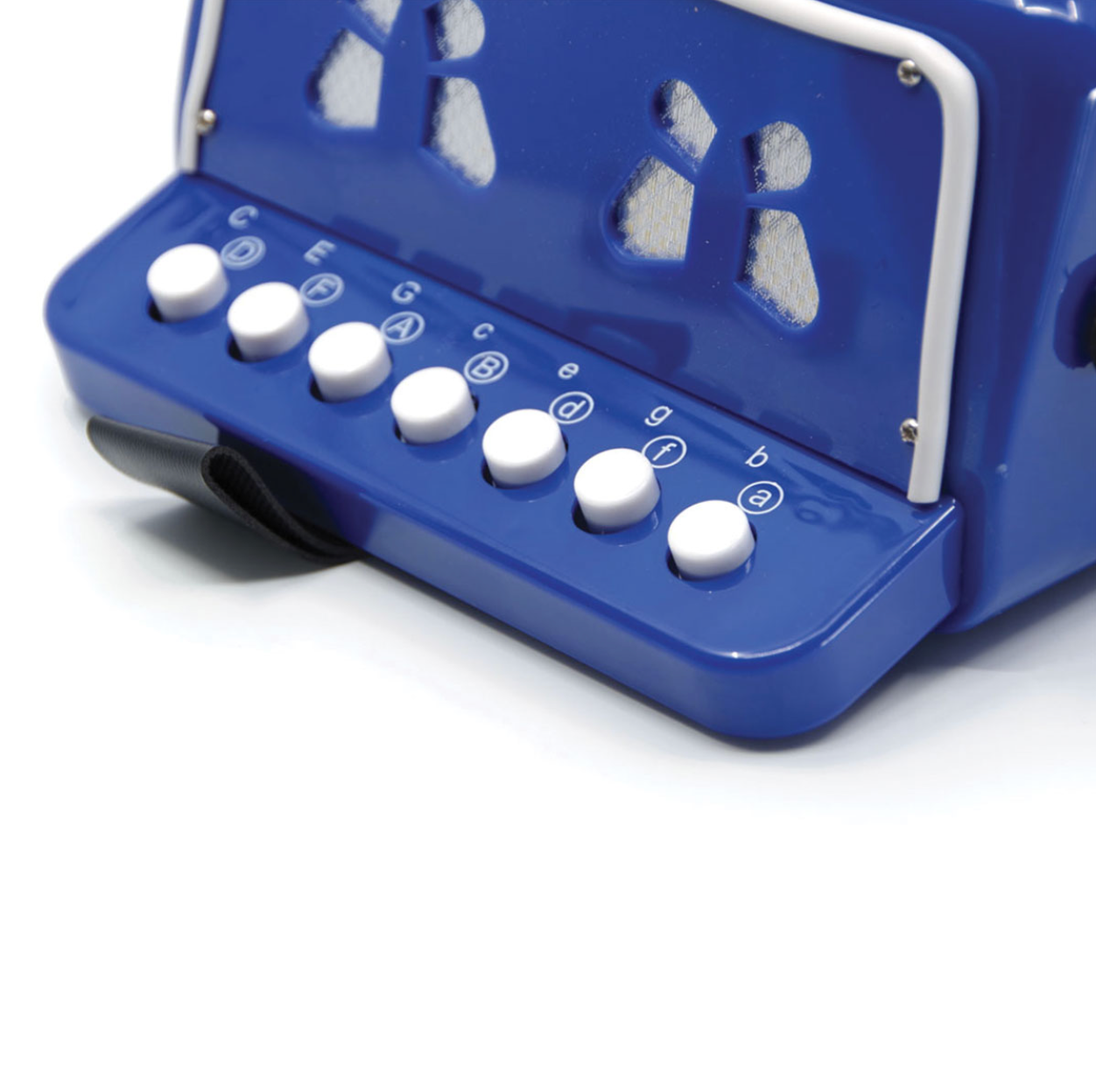 Svoora Blue Accordion with 7 Keys (14 notes)