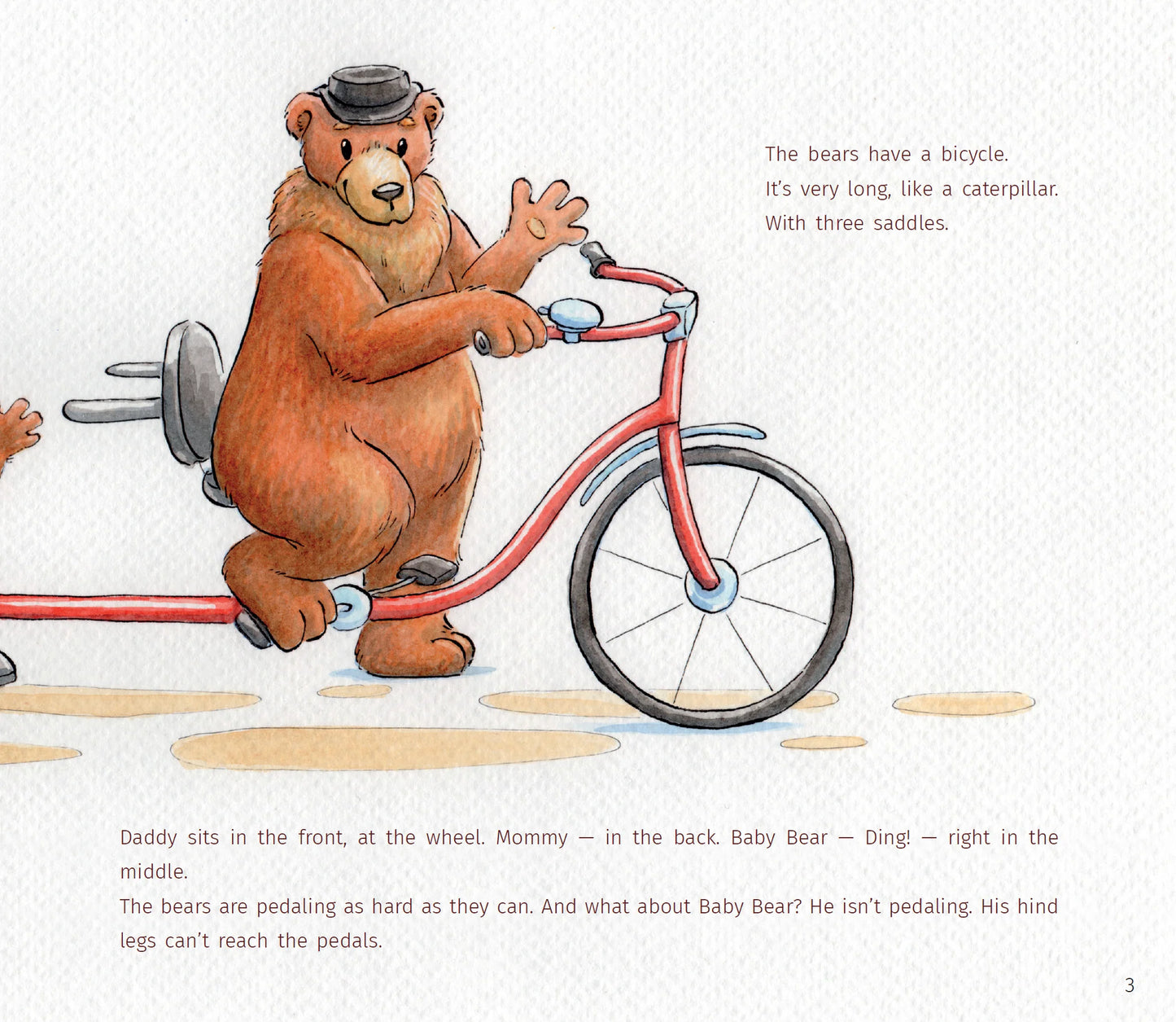 Куда торопятся мишки? Where are the bears ruching off to? Елена Бурак