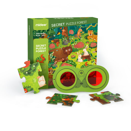 Secret Puzzle Forest 35pcs Mideer