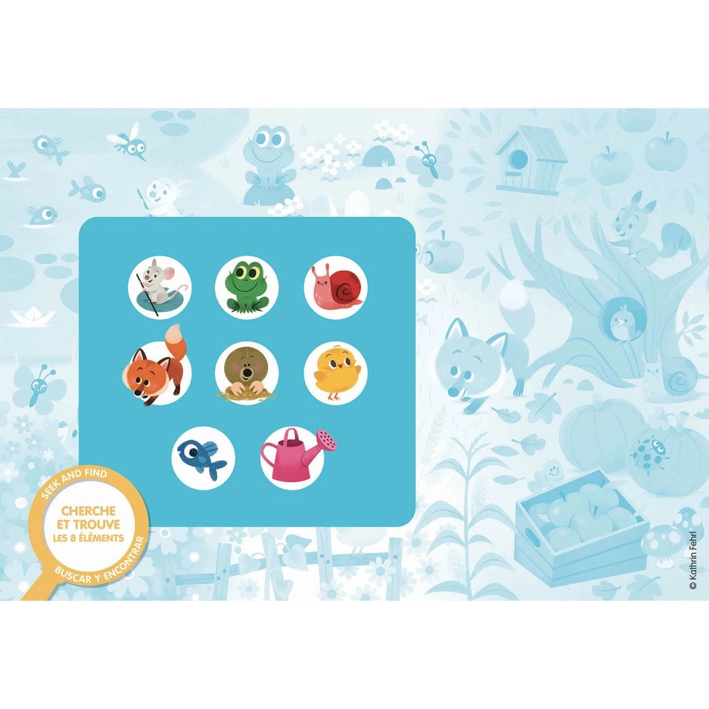 Seek and Find Puzzle for the Little Ones 24 pcs: Colours, AUZOU