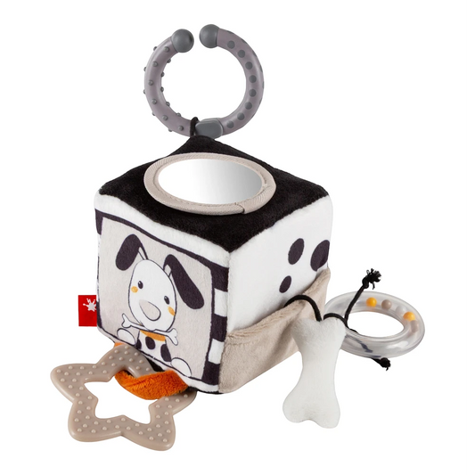 Baby Activity Toy: Dalmatian Dots & Lights Dice Cube, Sigikid